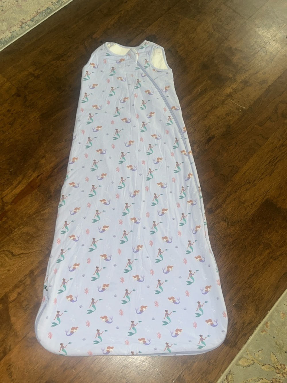 Kyte BABY Lavender Mermaid Print Sleeveless Sleep Sack